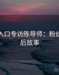 黑料网入口专访陈导师：粉丝大战幕后故事