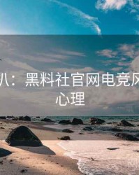 独家深扒：黑料社官网电竞风波公众心理