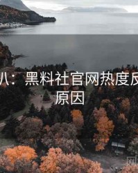 独家深扒：黑料社官网热度反转背后原因